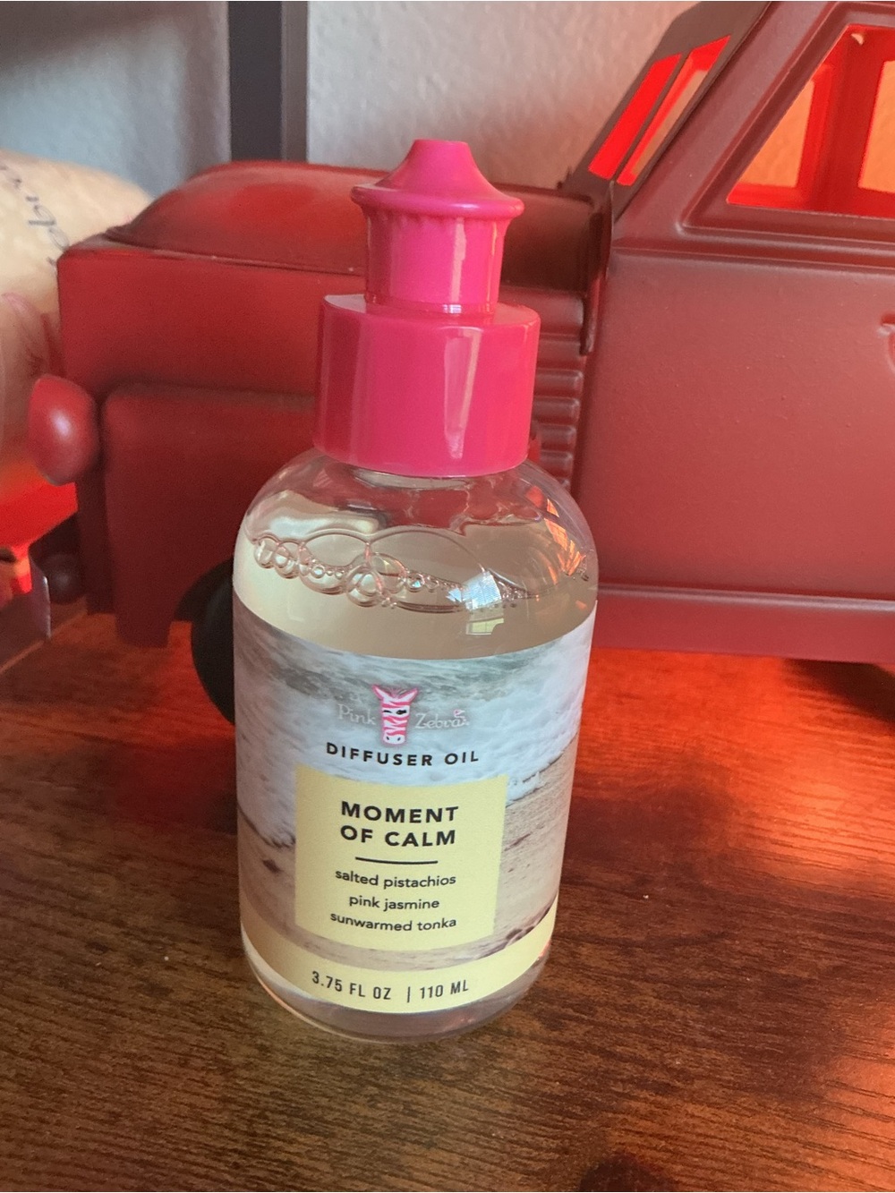 Moment of Calm Pink Zebra Diffuser Oil